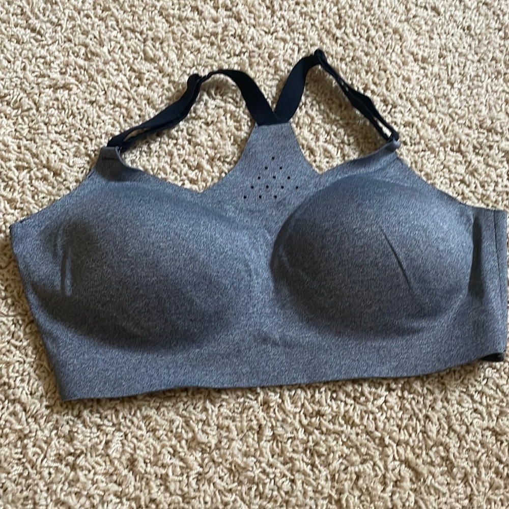 All in motion grey sports bra